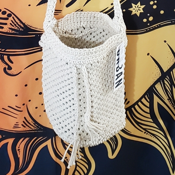 Urban Outfitters Handbags - Urban Outfitters Jade crochet bucket bag
